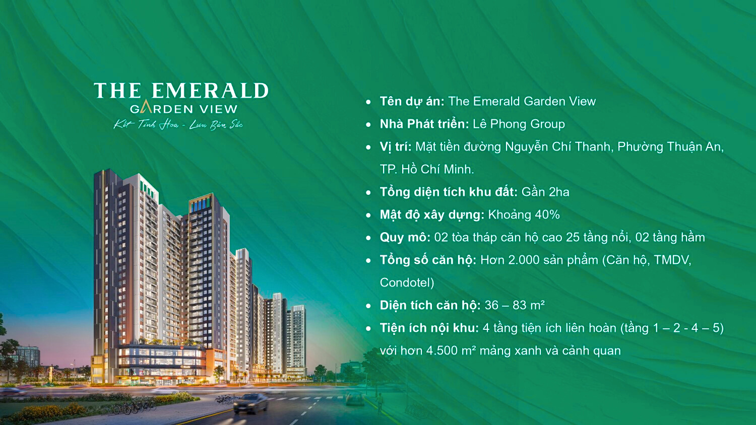 Thông Tin Sơ Lược Về The Emerald Garden View